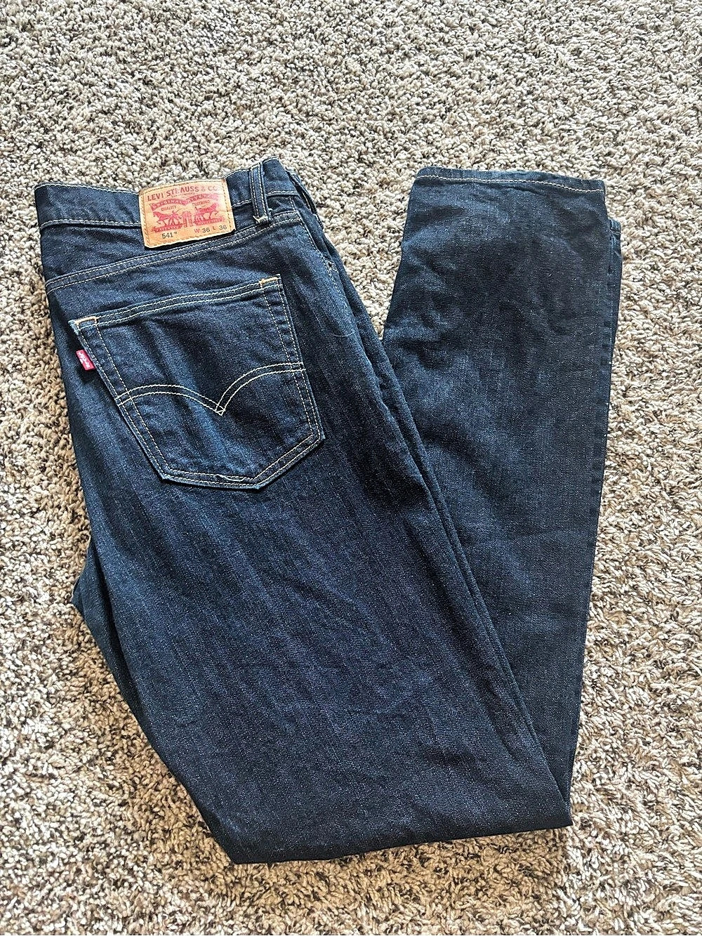 Levi's 541 Men's Straight Jeans Waist 36 Length 36 Like New
